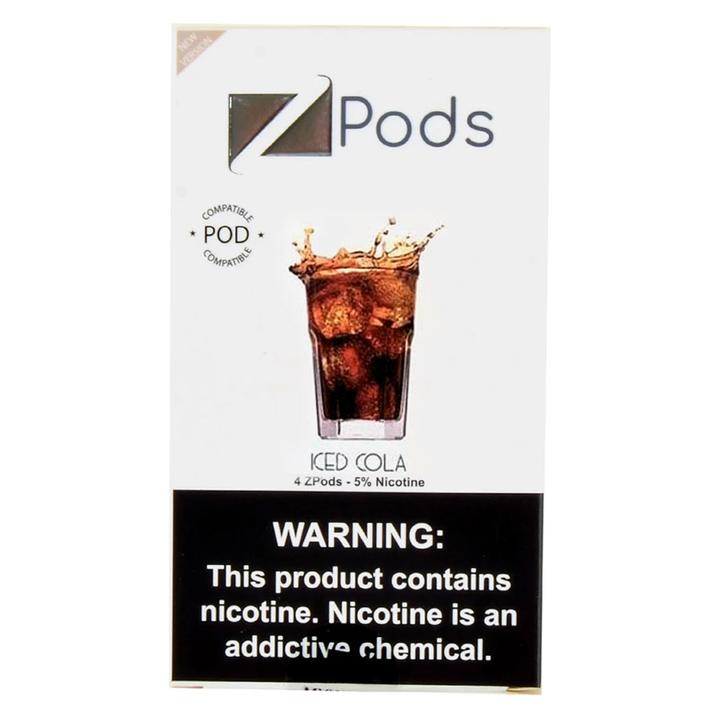 Ziip Iced Cola 4 Pods Ziipstock Store
